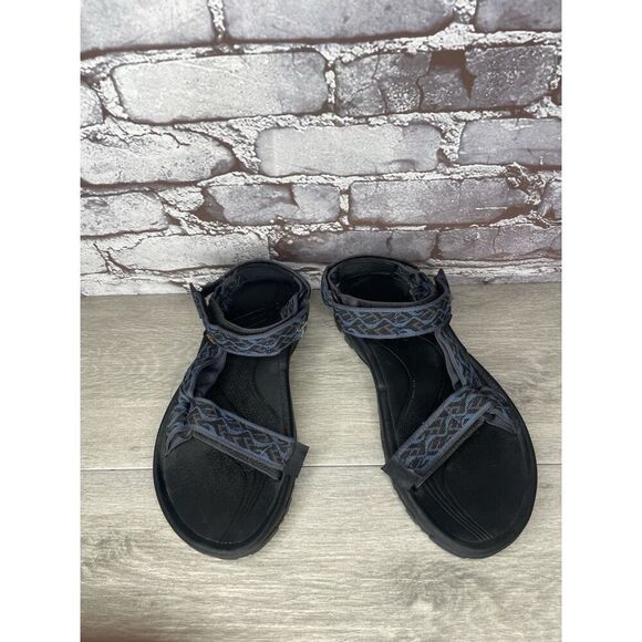 Teva Hurricane 4 Wavy Trail Navy Blue Hiking Sandals 1093379 Men Sz 7M US/39.5EU main image 16